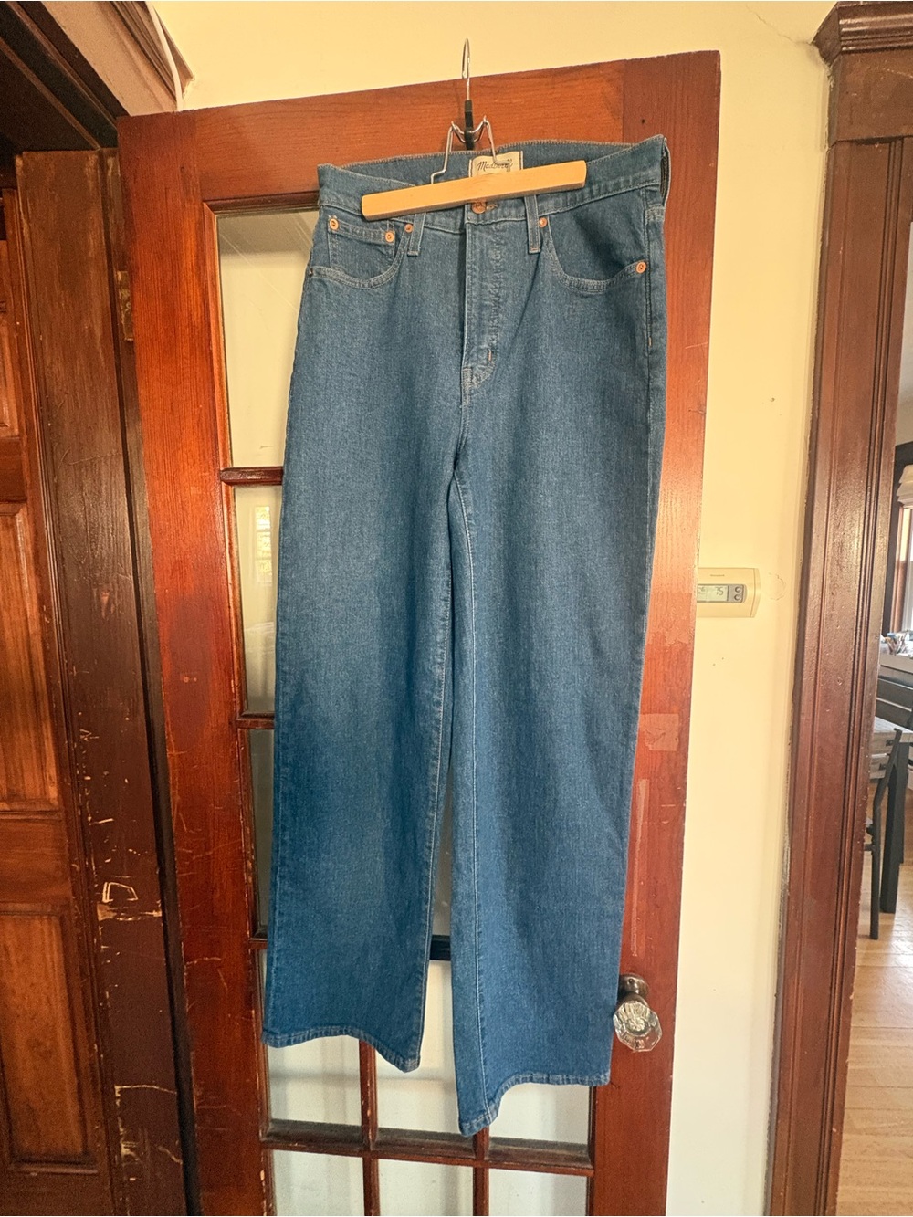 Madewell The Perfect Vintage Wide-Leg Jean - Blue (Brand New) - Picture 6 of 6